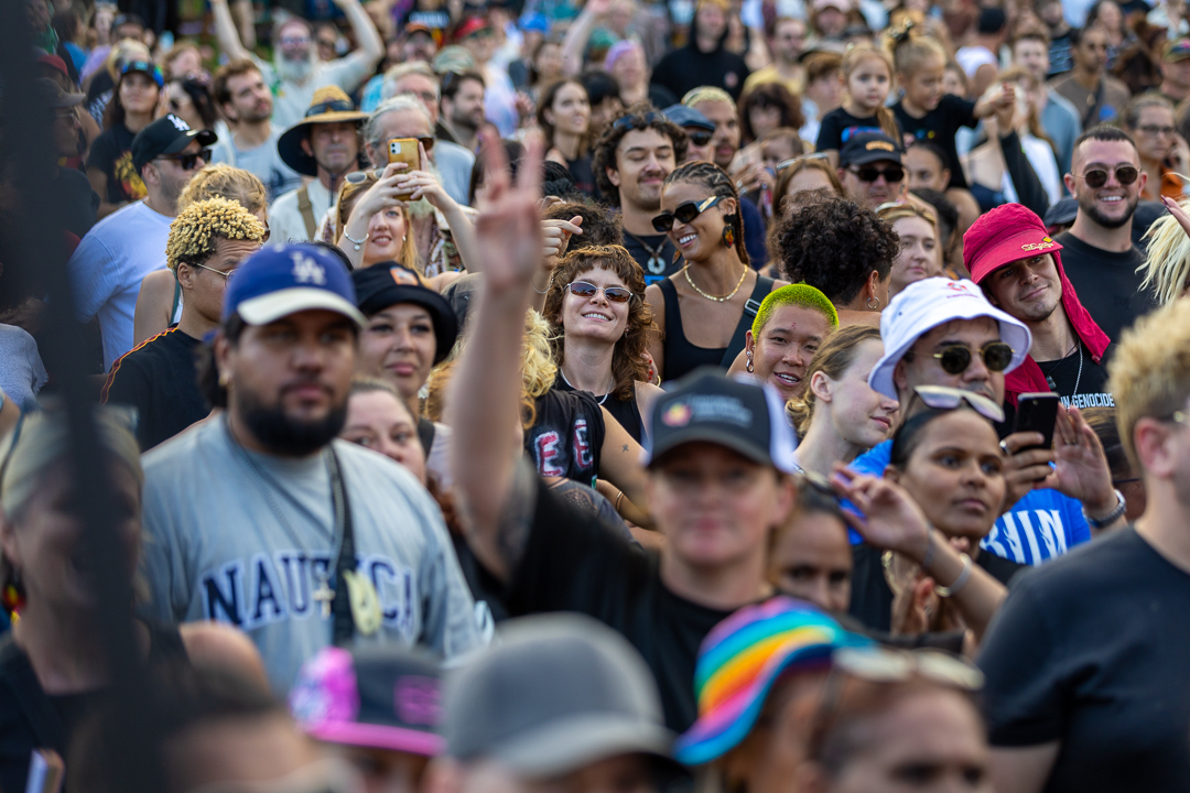 Crowd at Yabun 2025 Festival