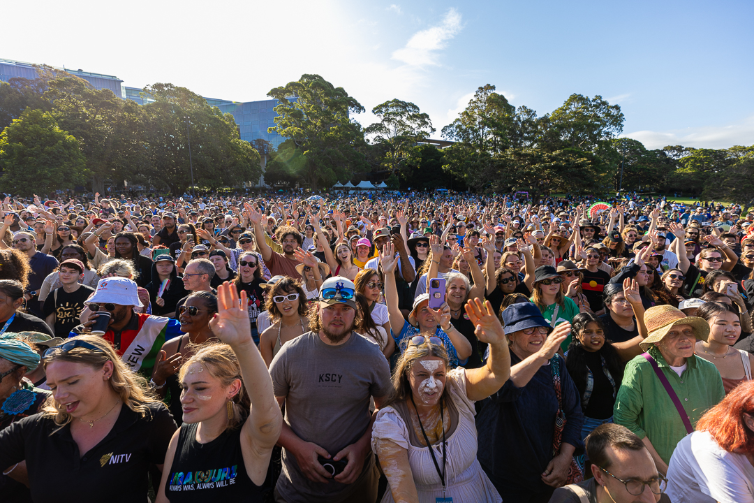 Crowd Shot at Yabun Festival