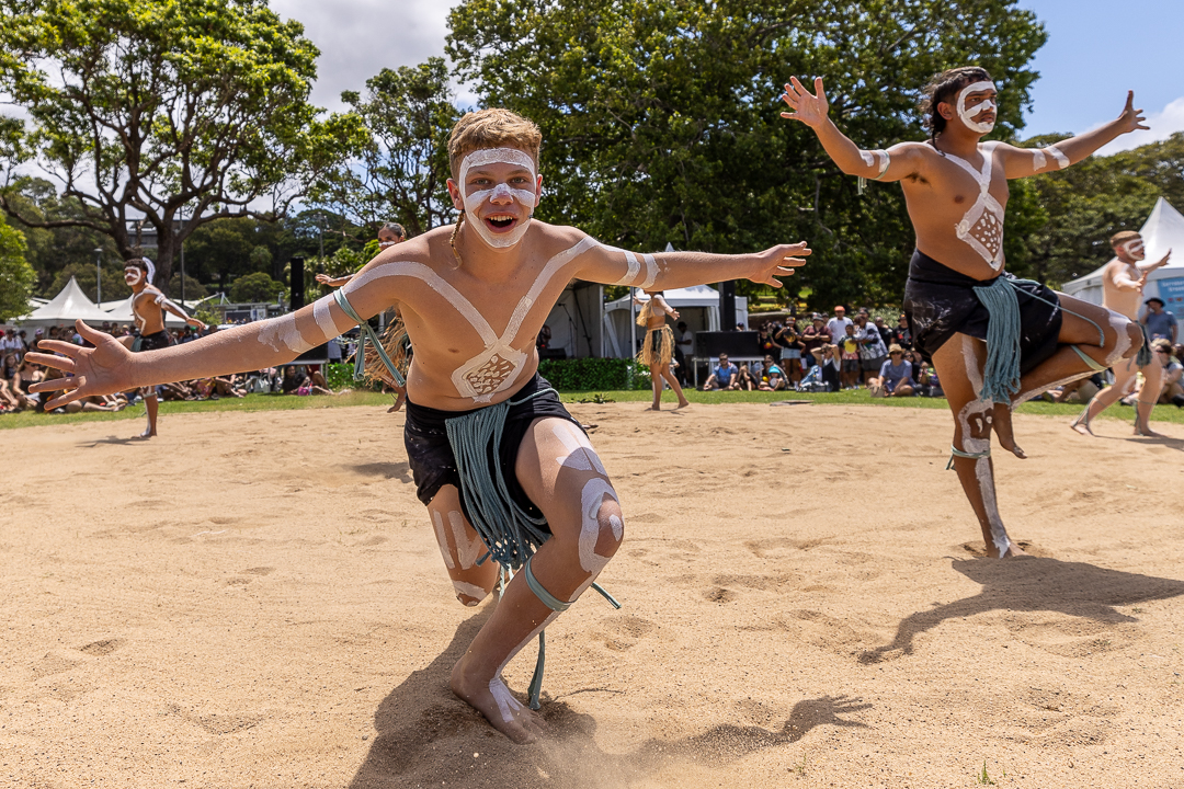 Corroboree Dancers at Yabun